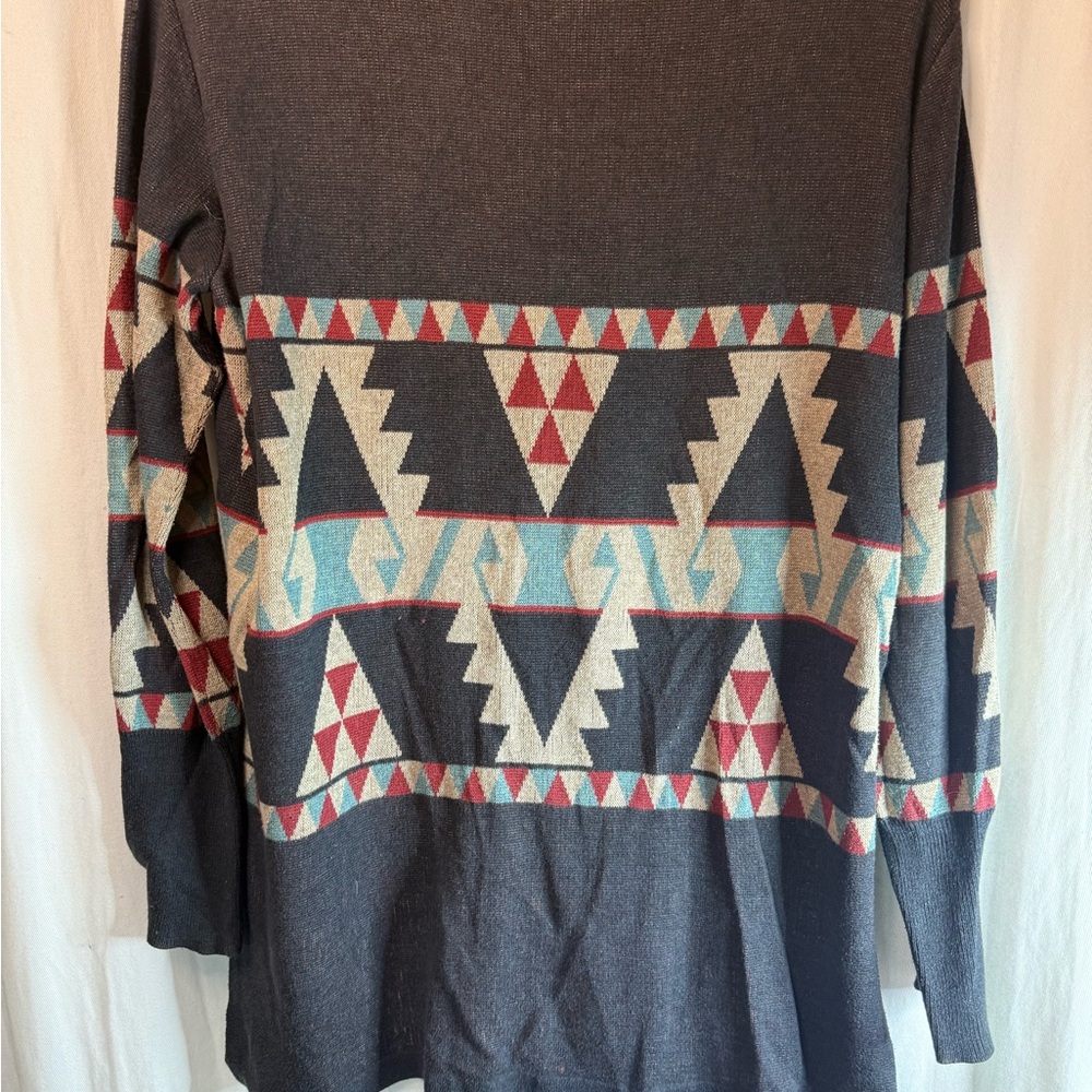 Peruvian Connection Aztec Patterned Sweater - image 3